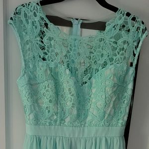 NWOT Saved by the Dress Mint Maxi